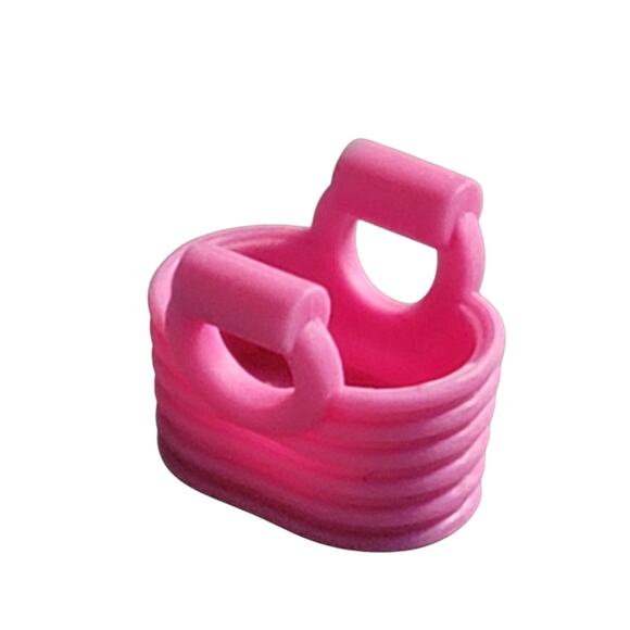 LEGO Basket Flexible Rubber Dark‎ Pink 93092 Accessory Parts Pieces Replacement - Picture 1 of 3